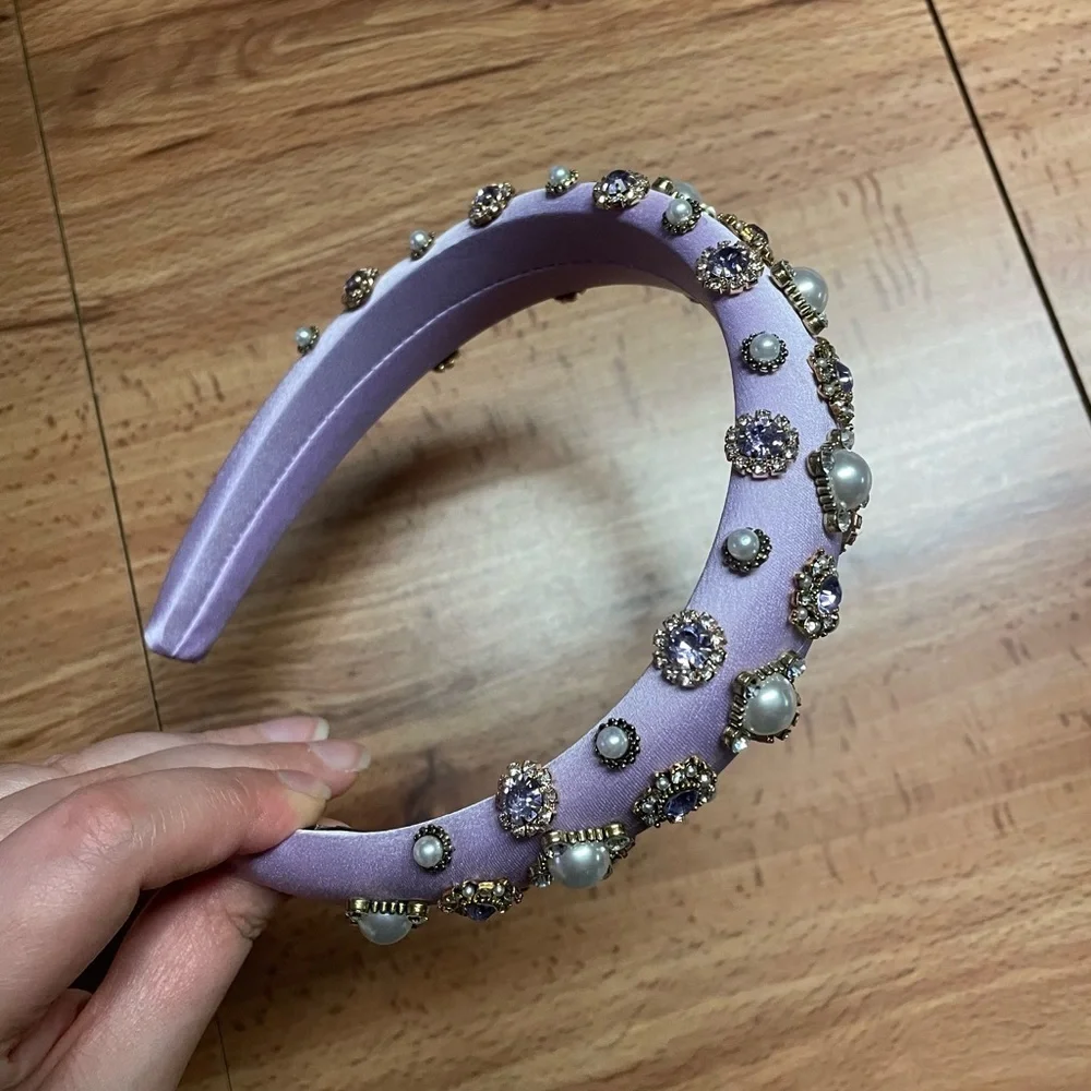 Baroque Embellished Headband Hair Accessory